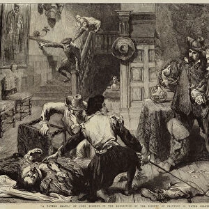 A Tavern Brawl (engraving)