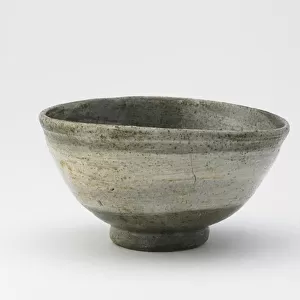 Tea bowl, hakeme type, Edo period, 18th-mid 19th century