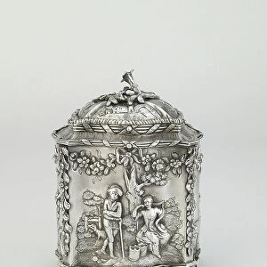 Tea canister, 1768-1769 (silver)
