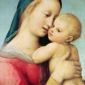 Detail of the Tempi Madonna, 1508 (oil on panel)