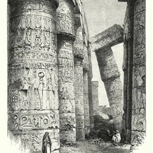 The Temple of Karnak (engraving)
