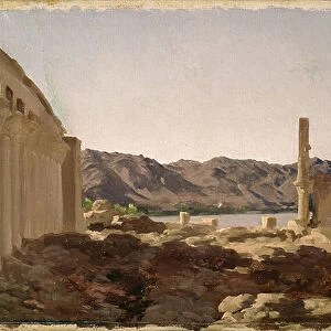 The Temple of Philae, 1868 (oil on canvas)