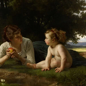 Temptation, 1880 (oil on canvas)
