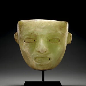A Teotihuacan stone mask, c. 450-650 (stone)