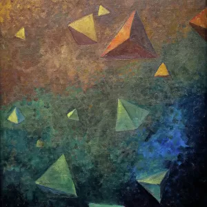 Tetrahedra, c. 1910 (oil on canvas)