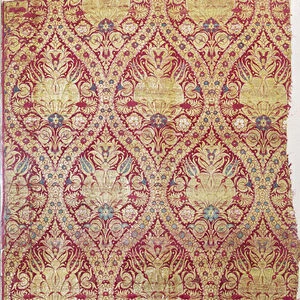 Textile design, 16th / 17th century (silk)