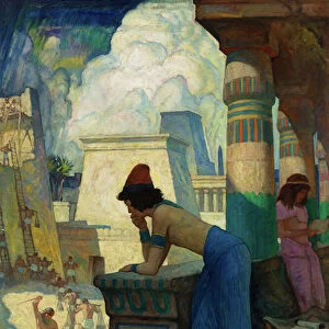 "The Boy, Moses... ", 1928 (oil on canvas)