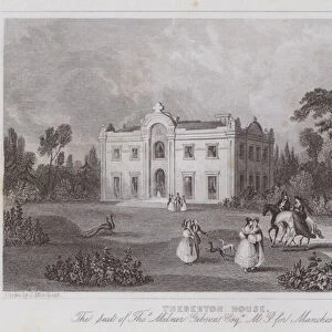 Theberton House, the Seat of Thomas Milner Gibson, Esquire, MP for Manchester (engraving)