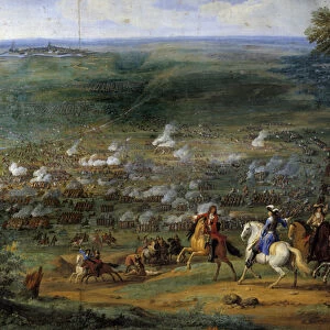 Thirty Years War: "View of the Battle of Rocroy (Rocroi