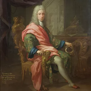 Thomas Coke (b. 1698) 1st Earl of Leicester (of the First Creation) (oil on canvas)