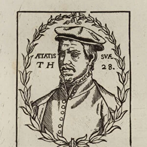 Thomas Hill, English astrologer, writer and translator (engraving)