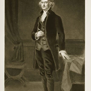 Thomas Jefferson, 3rd President of the United States of America, 1884, pub