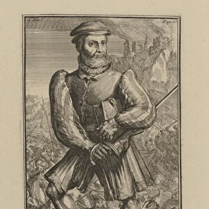 Thomas Muntzer (Munzer) (vers 1489-1525), pretre itinerant et chef religieux de la guerre