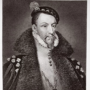 Thomas Radclyffe, Earl of Sussex, engraved by H. Robinson (engraving)