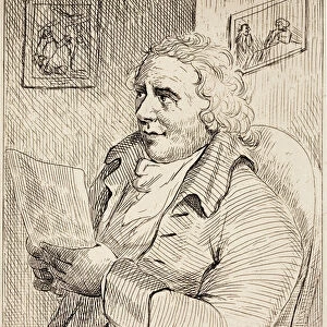Thomas Rowlandson, English cartoonist (engraving)