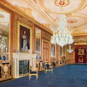 Throne Room, State Apartments, Windsor Castle, Berkshire (photo)