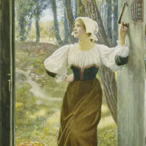 Tithe in Kind, (watercolour) Tithe in Kind, (watercolour)