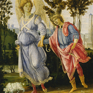 Tobias and the Angel, c. 1475 / 1480 (oil and tempera on panel)