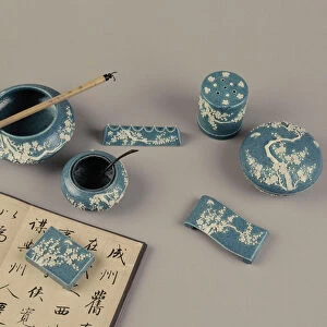 Tools for Chinese calligraphy (mixed media)