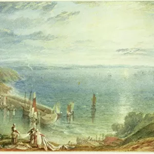 Torbay from Brixham, c. 1816-17 (w / c)