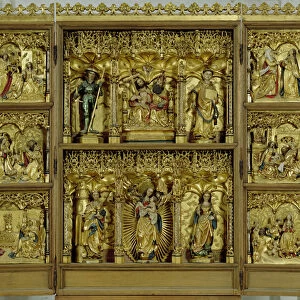 The Trinity Altar of the Bottcheramtes, 1512-20 (carved and gilded oak)