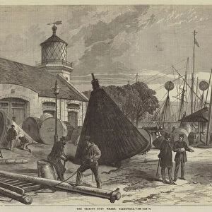 The Trinity Buoy Wharf, Blackwall (engraving)