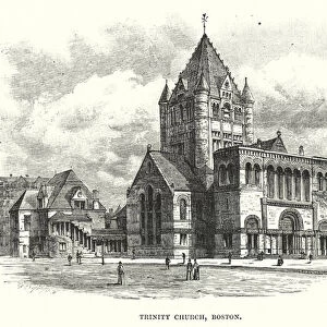 Trinity Church, Boston (engraving)