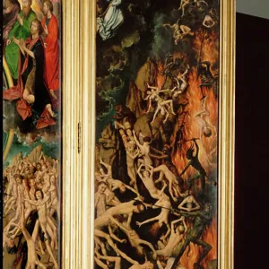 Triptych with the Last Judgement, right shutter (triptych on panel) Triptych with the Last Judgement, right shutter (triptych on panel)