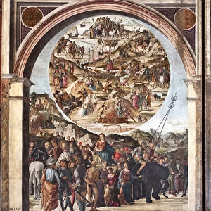 Triumph of Fame, episodes of the Old Testament, scenes of martyrs (Painting, 1490)