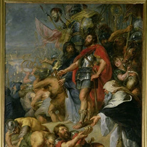 The Triumph of Judas Maccabeus, 1635 (oil on canvas)