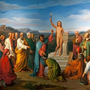 The triumph of Truth. 19th century (oil on canvas)