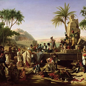 Troops halted on the Banks of the Nile, 2nd February 1799, 1812 (oil on canvas)