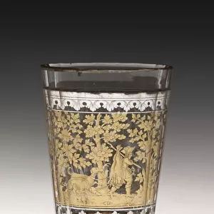 Tumbler, c. 1730 (zwischengoldglas (glass))