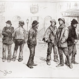 The Unemployed of London: We ve Got No Work to Do, from The Illustrated