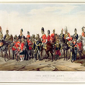 Uniforms of the British Army, engraved by J. Morris, 1859 (colour litho)