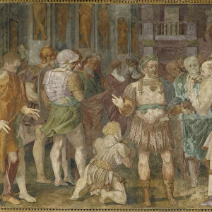 The Unite of the State (fresco of the gallery Francois 1st) 16th century