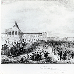 University College School, London, 1835 (engraving)