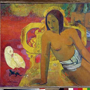 Vairumati. Painting by Paul Gauguin (1848-1903), 1897. Oil on canvas. Dim: 0. 73 x 0. 94