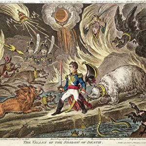 The Valley of the Shadow of Death by James Gillray, published 24 September 1808