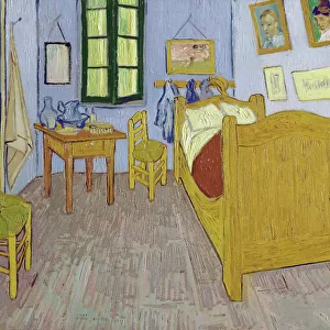 Van Goghs Bedroom at Arles, 1889 (oil on canvas)