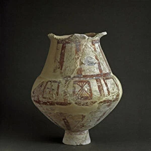 Vase from the necropolis of Mattonara. 7th-6th century BC (terracotta)