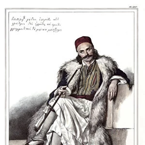 Vasili Gouda, aide de camp to Marc Botzaris (1788-1823)