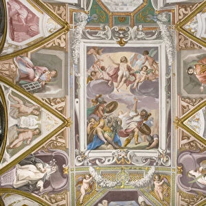 Vault with frescoes (fresco)