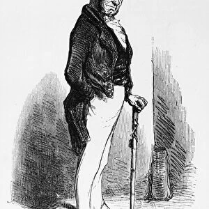 Vautrin, illustration from Le Pere Goriot by Honore de Balzac (1799-1850