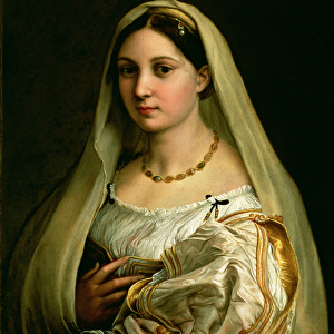 The Veiled Woman, or La Donna Velata, c. 1516 (oil on canvas)