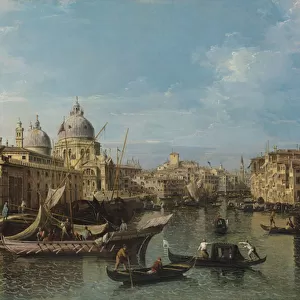 Venice: The Entrance to the Grand Canal, c. 1720-80 (oil on canvas)