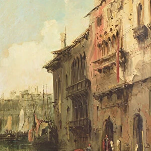 Venice (oil on board)