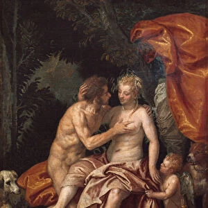 Venus and Adonis, 1586 (oil on canvas)