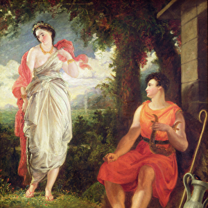 Venus and Anchises, 1826 (oil on canvas)