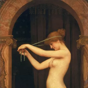Venus Binding her Hair